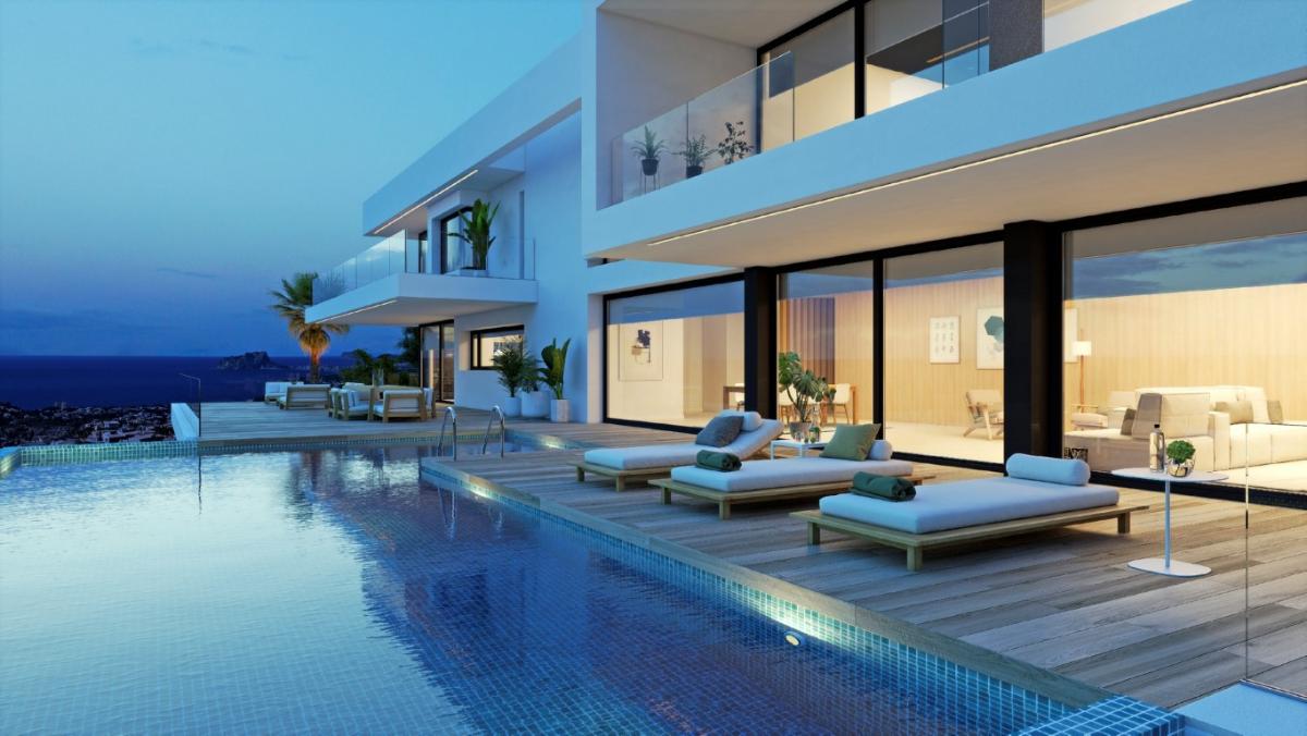 Villa en Benitachell, Alicante, España 5 dormitorios, 1401 m2 No. 78772
