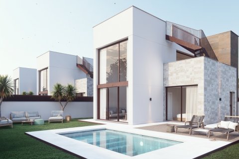 Продажа виллы Сан-Хуан, Аликанте, Испания 3 спальни, 250м2 №119496 - фото 1