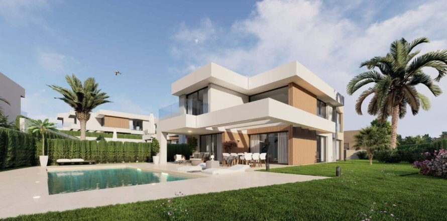 Villa a Manilva, Malaga, Spagna 4 camere da letto, 265 mq. N° 135592