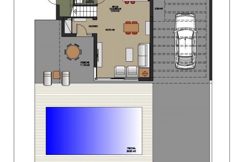 Villa till salu Campoamor, Alicante, Spanien 4 sovrum, 157 kvm. Nr. 116538 - foto 15