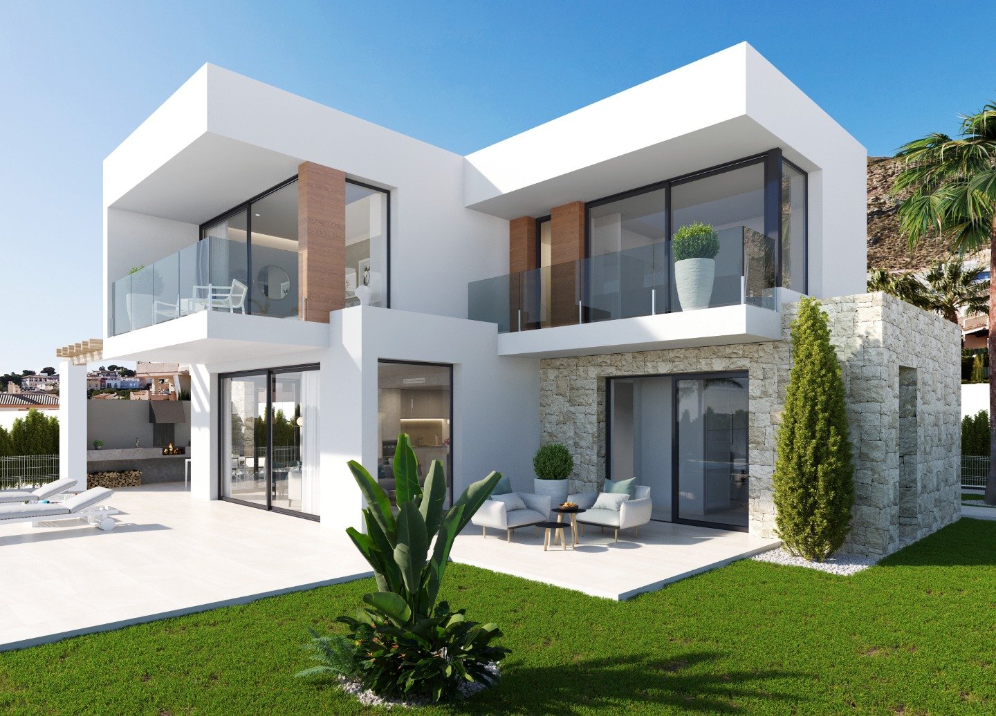 Villa in Finestrat, Alicante, Spain 3 bedrooms, 245 sq.m. No. 80887