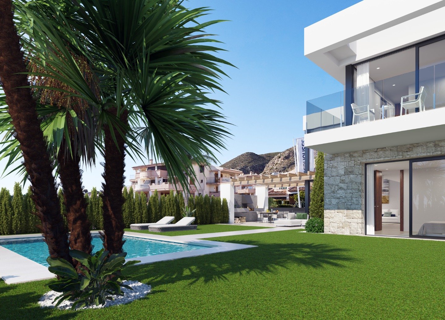 Villa in Finestrat, Alicante, Spain 3 bedrooms, 245 sq.m. No. 80887