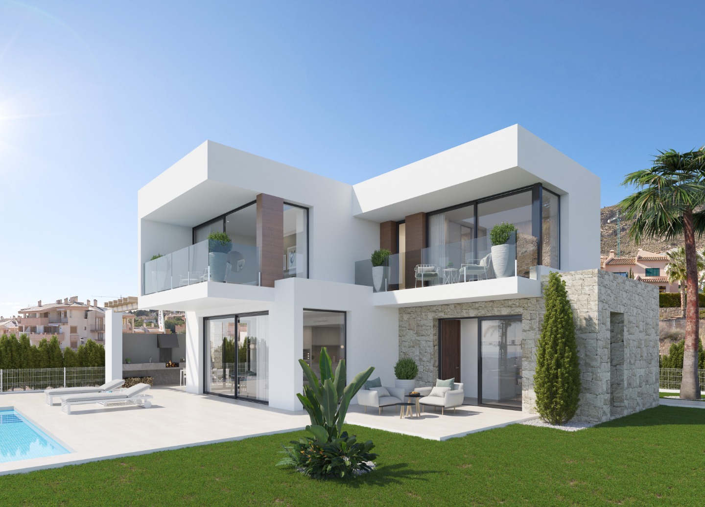Villa in Finestrat, Alicante, Spain 3 bedrooms, 245 sq.m. No. 80887
