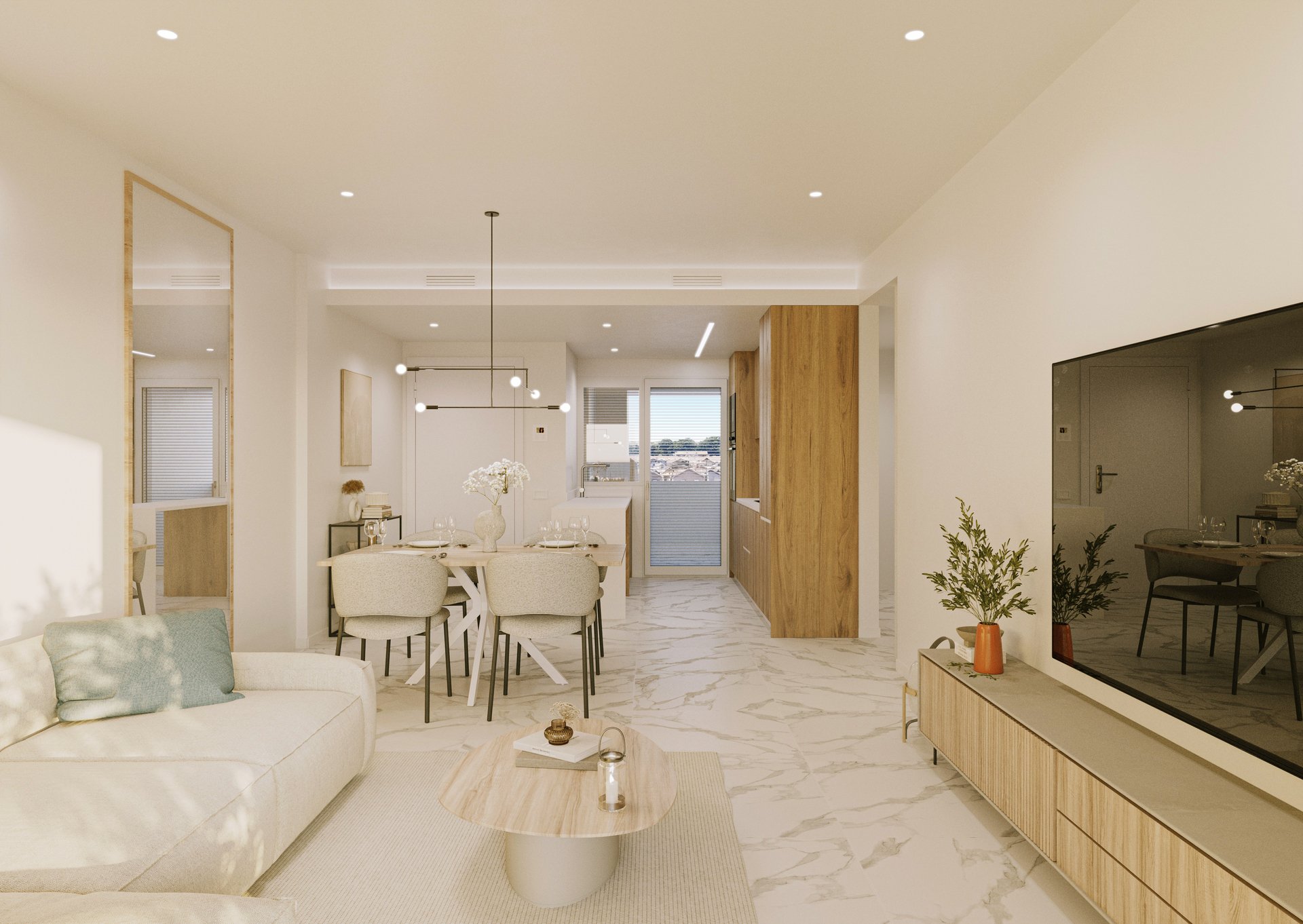 Wohnung in Punta Prima, Alicante, Spanien 3 Schlafzimmer, 118 m2 Nr. 151058