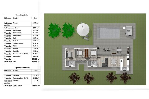 Villa pārdošanā Monforte del Cid, Alicante, Spānijā 3 istabas, 164 m2 Nr. 135047 - attēls 10