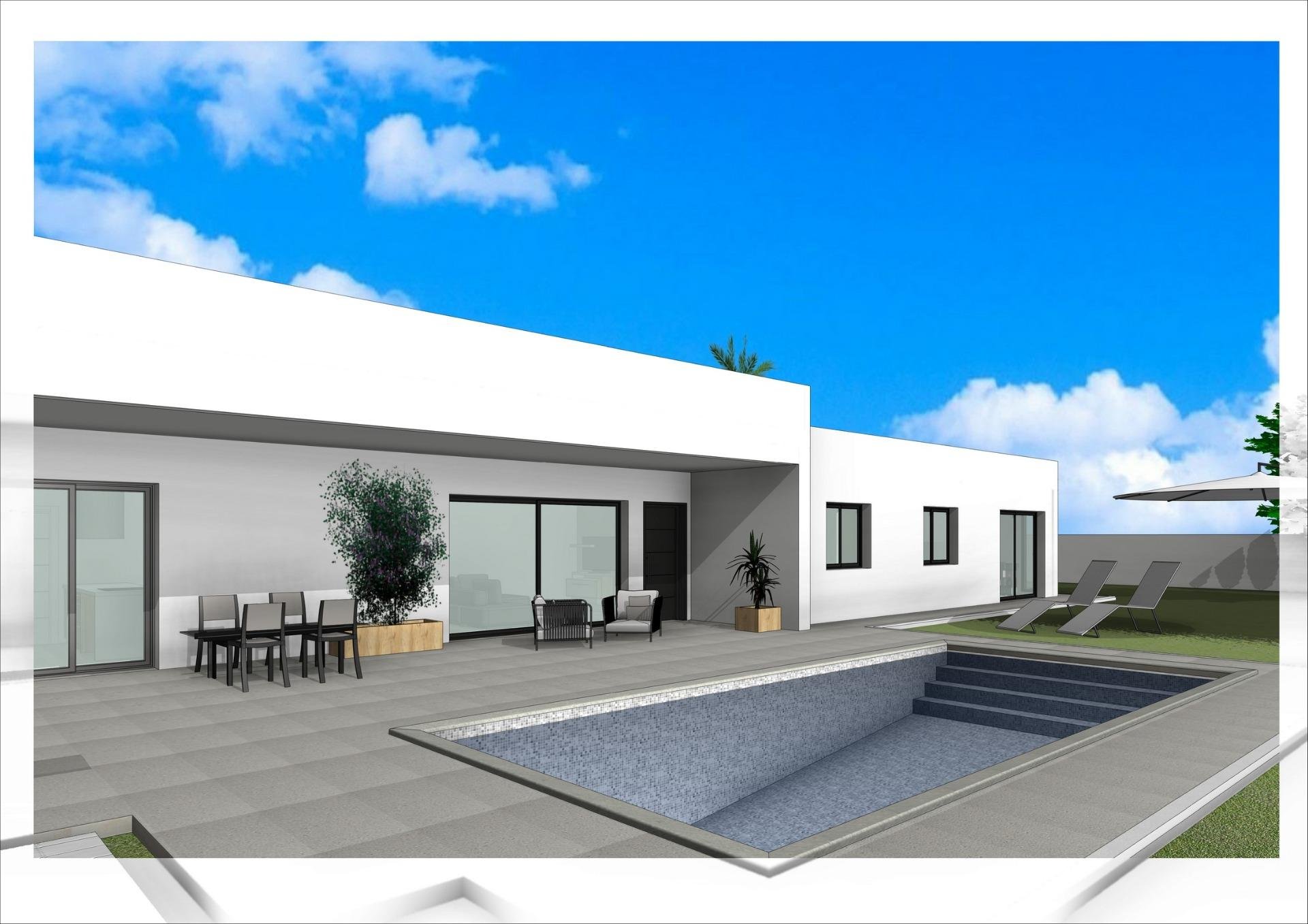 Villa en Monforte del Cid, Alicante, España 3 dormitorios, 164 m2 No. 135047