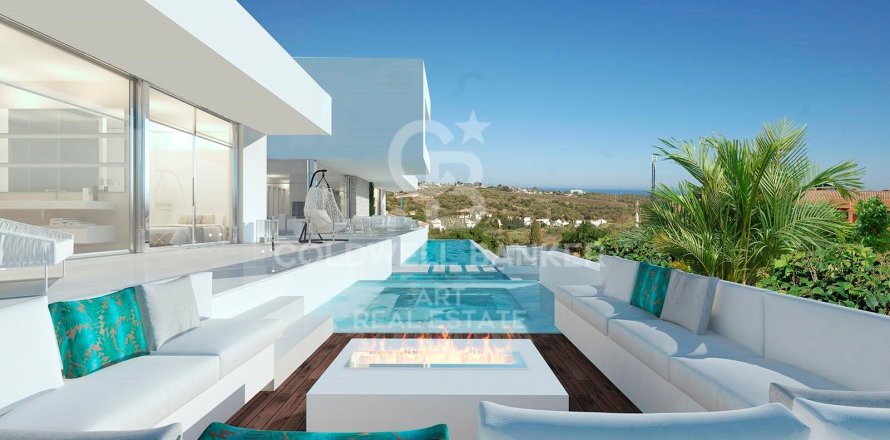 Villa i Benahavis, Malaga, Spanien 4 sovrum, 464 kvm. Nr. 158591