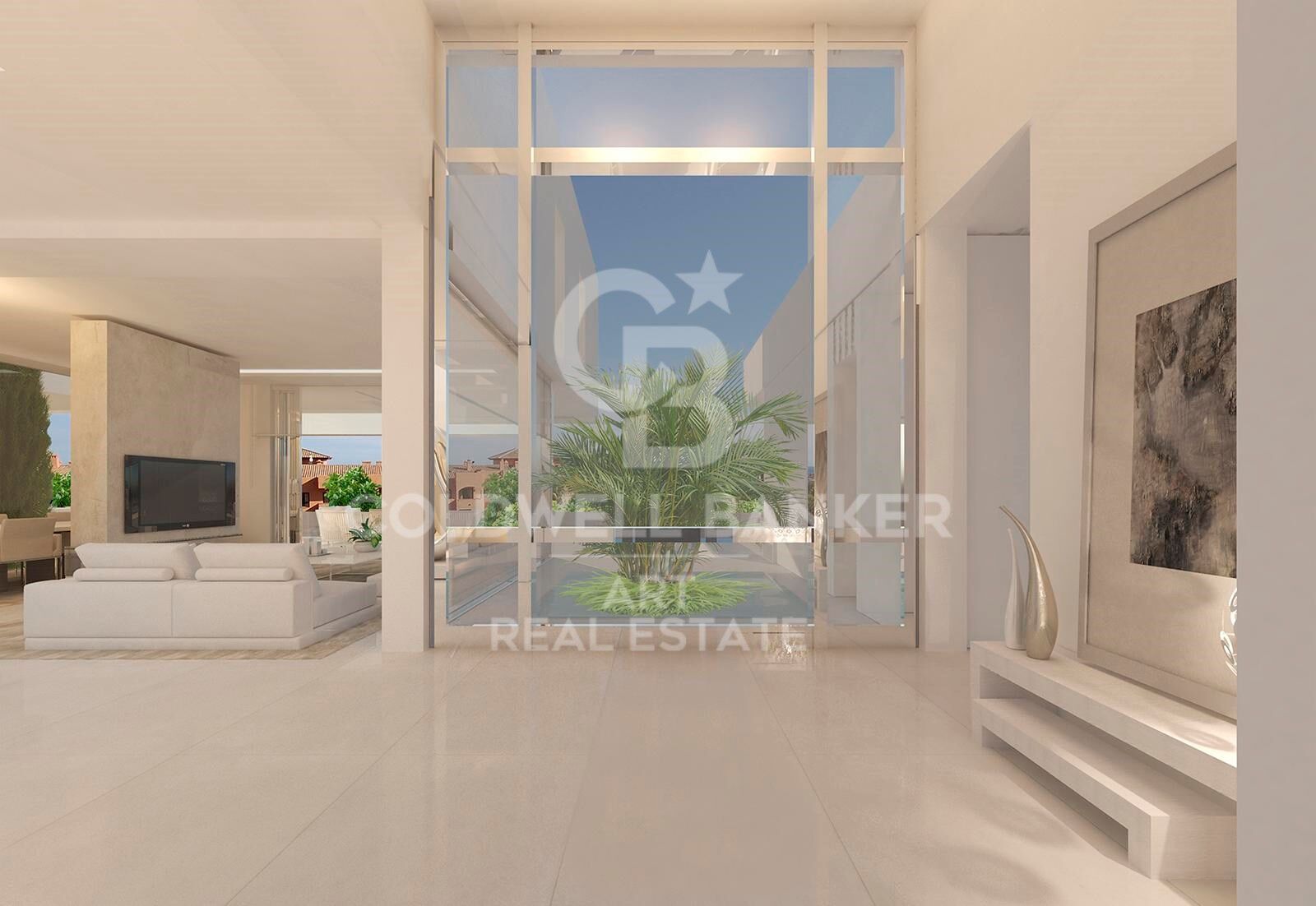 Villa i Benahavis, Malaga, Spanien 4 sovrum, 464 kvm. Nr. 158591