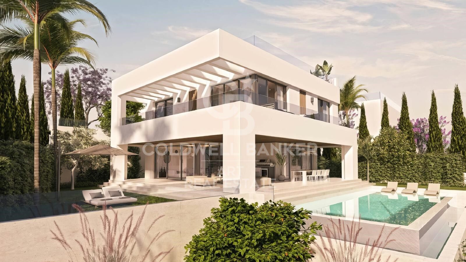 Villa a Manilva, Malaga, Spagna 5 camere da letto, 717 mq. N° 158593