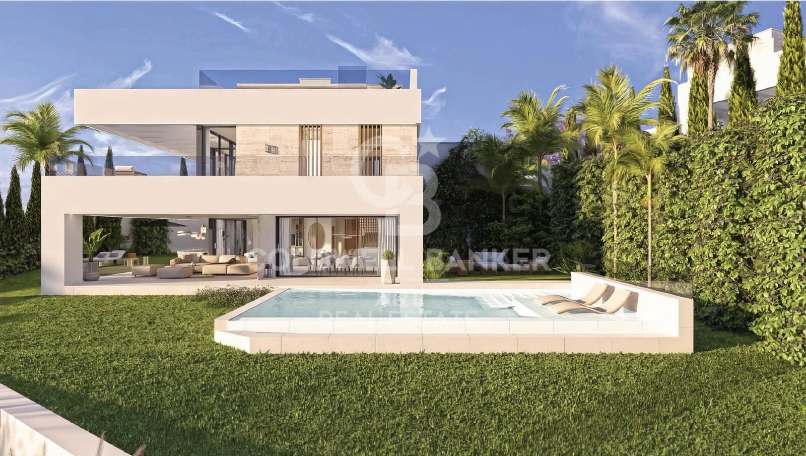 Villa a Manilva, Malaga, Spagna 5 camere da letto, 717 mq. N° 158593