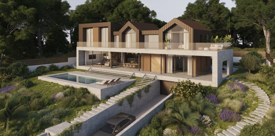 Villa Cala Vinyes, Mallorca, Spānijā 5 istabas, 480 m2 Nr. 150124