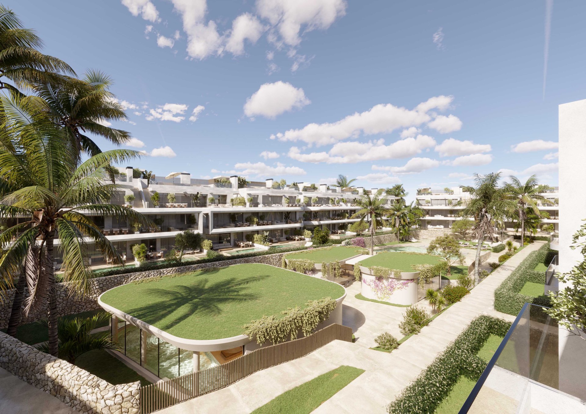 Bungalow a Estepona, Malaga, Spagna 2 camere da letto, 105 mq. N° 183492