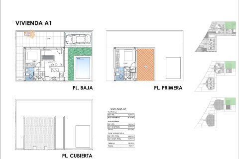 Huvila myytävänä Puerto de Mazarron, Murcia, Espanja, 2 makuuhuonetta, 62 m2 No. 170445 - kuva 8