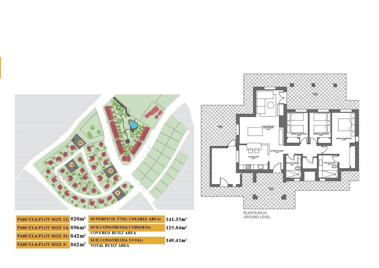 Villa in Fuente Alamo, Murcia, Spain 3 bedrooms, 169 sq.m. No. 111428