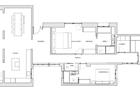 Appartamento in vendita a Madrid, Spagna 3 camere da letto, 245 mq. N° 156910 - foto 4