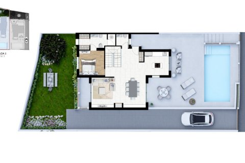 Willa w L'Alfàs del Pi, Alicante, Hiszpania 3 sypialnie,  nr 145980 – zdjęcie 7