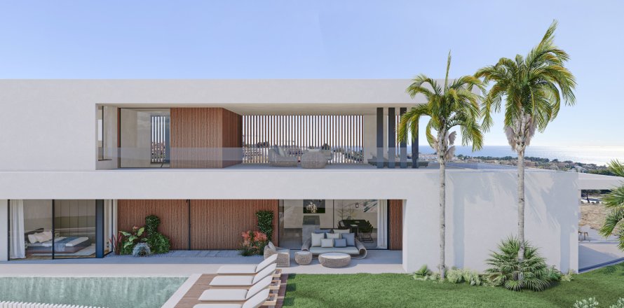 Villa i Manilva, Malaga, Spanien 4 sovrum, 837 kvm. Nr. 161912