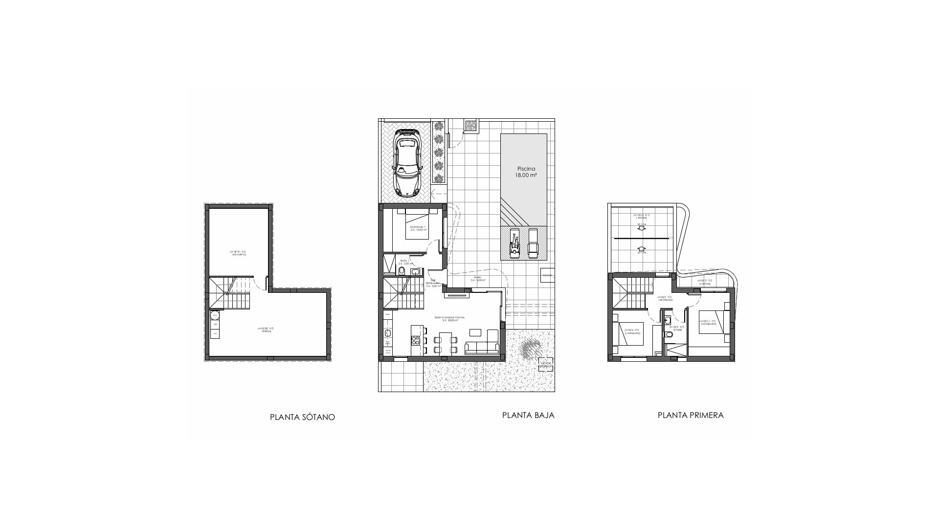 Villa LA VAGUADA, Algorfa, Alicante, Spānijā 3 istabas, 154.3 m2 Nr. 161567