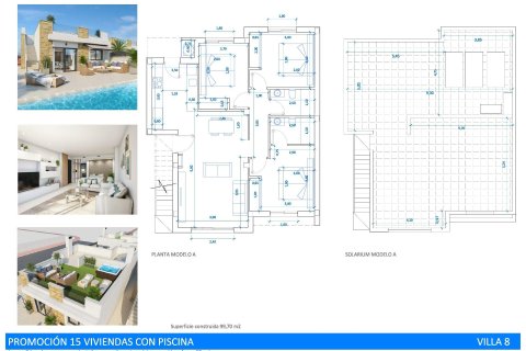 Villa till salu San Fulgencio, Alicante, Spanien 3 sovrum, 99 kvm. Nr. 135110 - foto 11