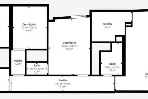Apartament w Torrevieja, Alicante, Hiszpania 1 sypialnia, 92 mkw. nr 166572 – zdjęcie 29