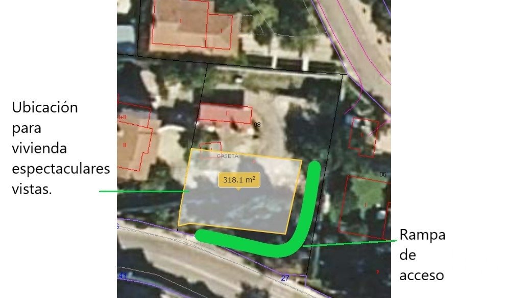 Land plot à Guadalajara, Espagne 1023 m2 No. 186053