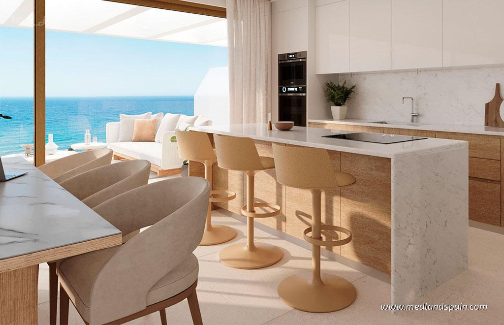 Apartment à Mijas Costa, Malaga, Espagne 2 chambres, 77 m2 No. 182638
