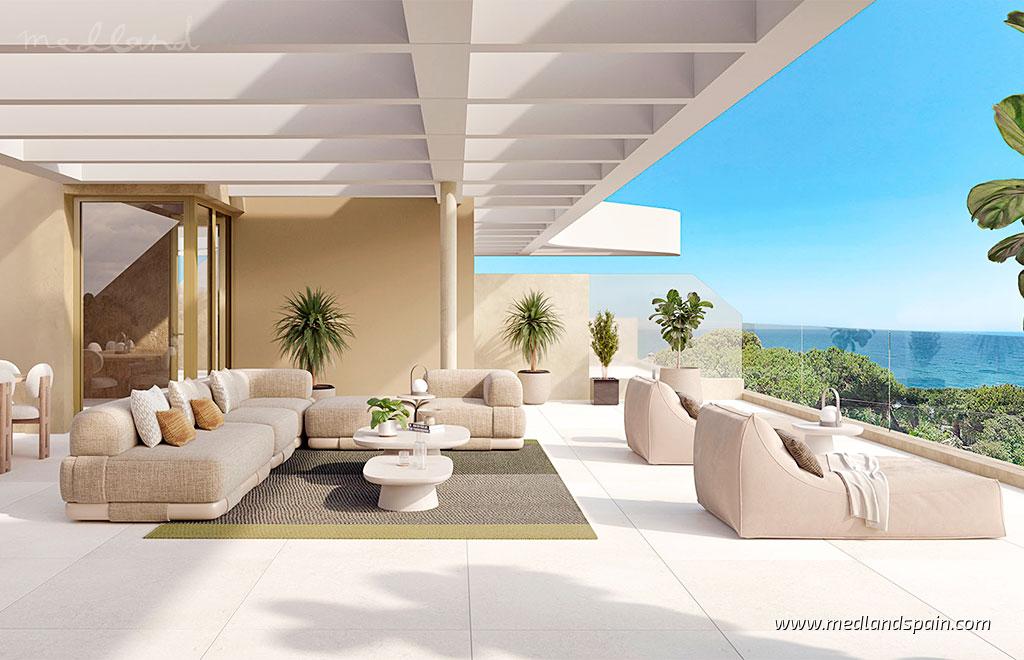 Apartment à Mijas Costa, Malaga, Espagne 2 chambres, 77 m2 No. 182638