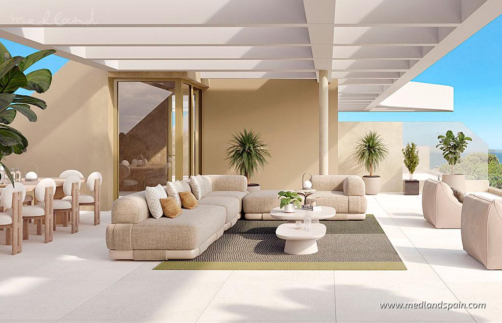 Apartment à Mijas Costa, Malaga, Espagne 2 chambres, 77 m2 No. 182638