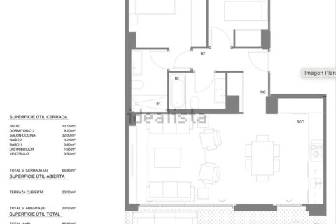 Wohnung zum Verkauf in Alicante, Spanien 2 Schlafzimmer, 104 m2 Nr. 165941 - Foto 11