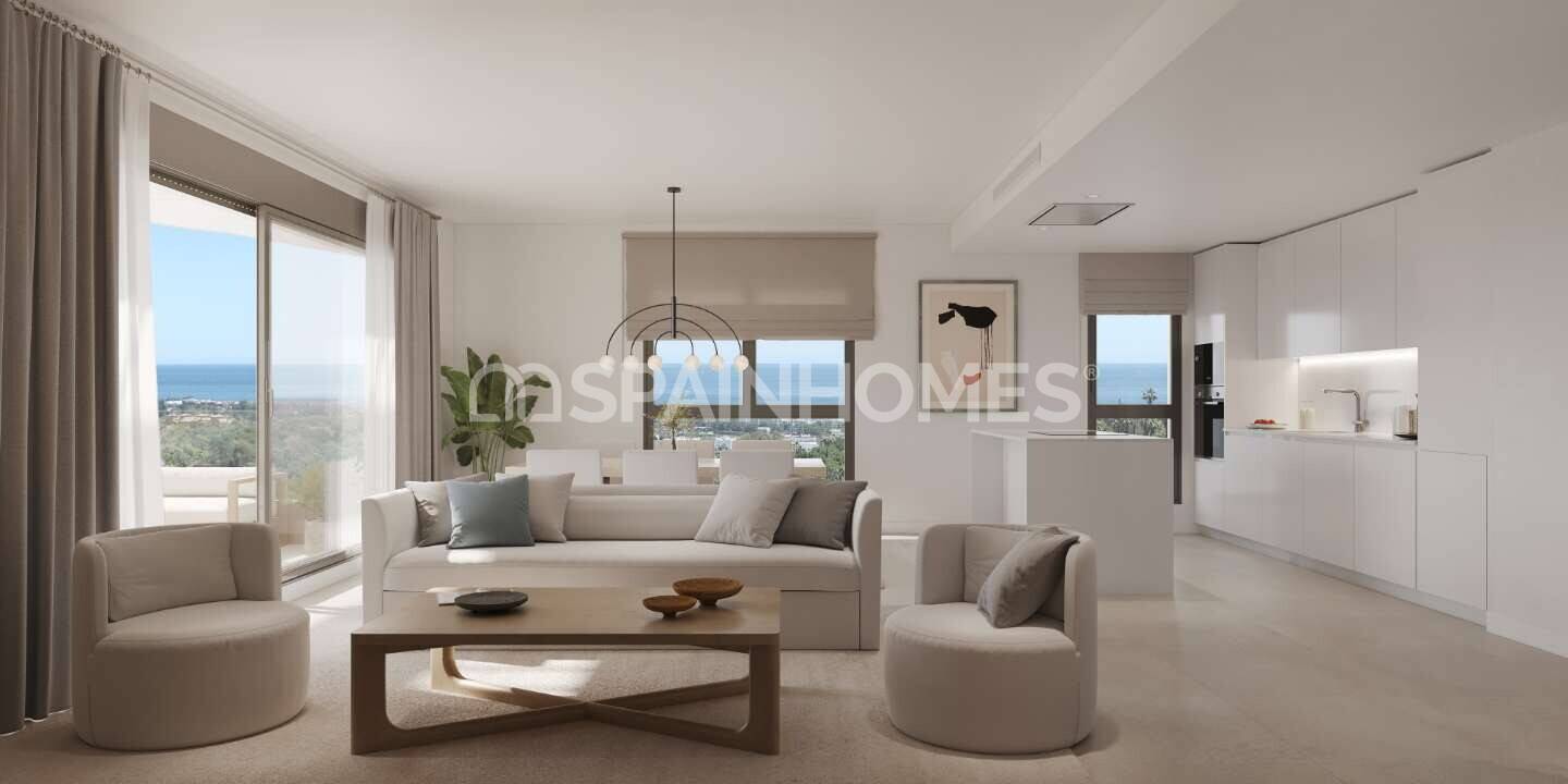 Apartment in Estepona, Malaga, Spain 2 bedrooms, 122 sq.m. No. 173501