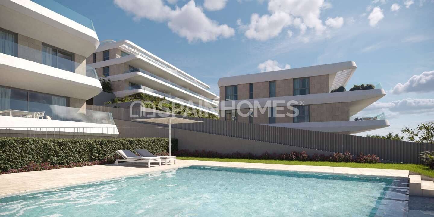 Apartment in Estepona, Malaga, Spain 2 bedrooms, 122 sq.m. No. 173501