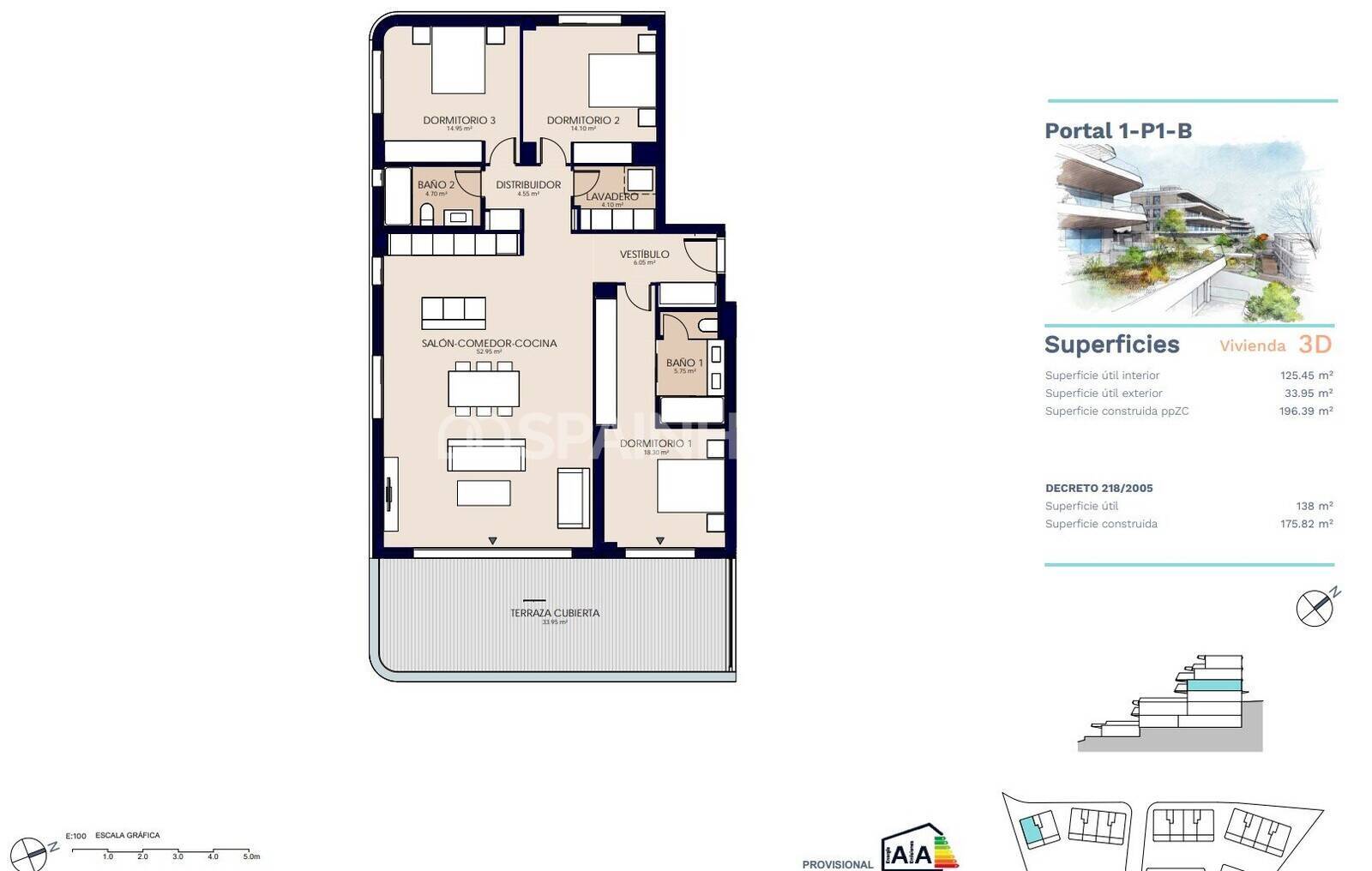 Apartment in Estepona, Malaga, Spain 2 bedrooms, 122 sq.m. No. 173501