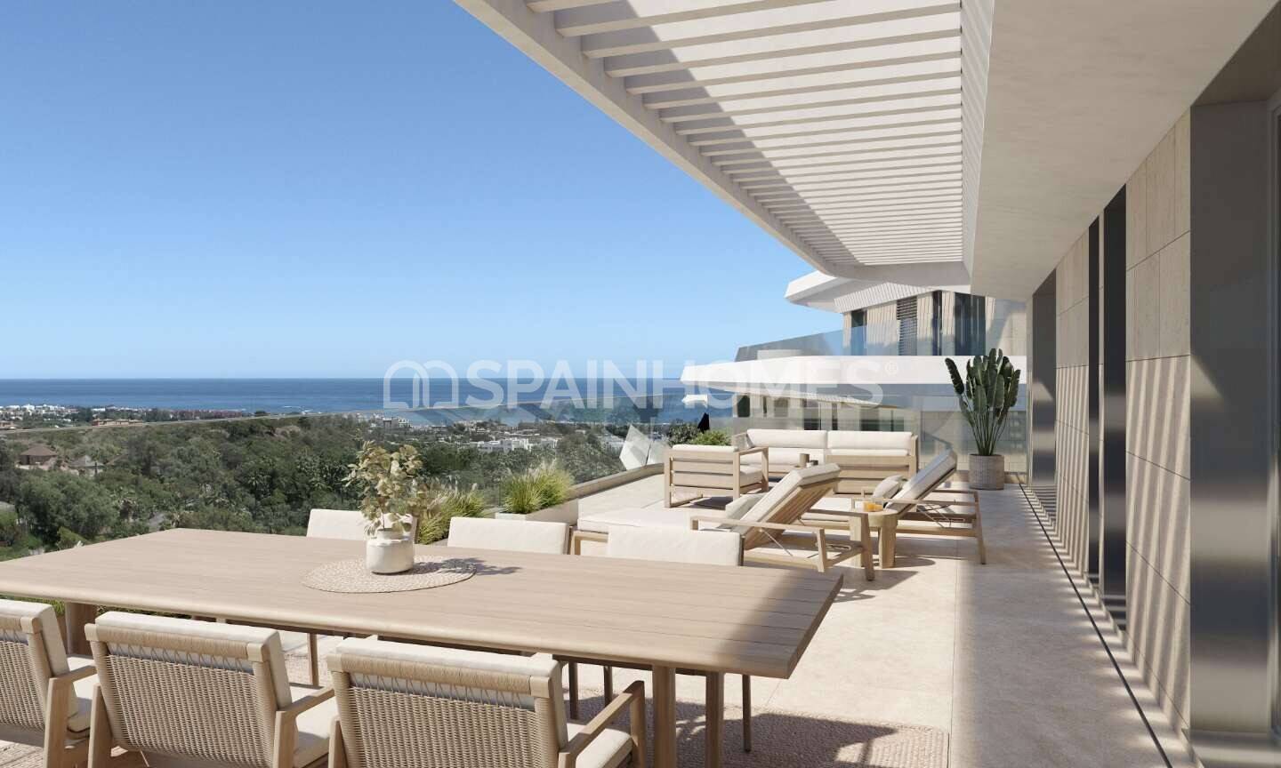 Apartment in Estepona, Malaga, Spain 2 bedrooms, 122 sq.m. No. 173501