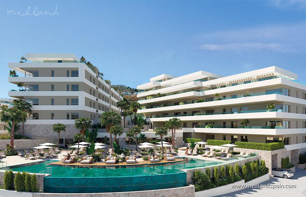 Appartamento a Mijas Costa, Malaga, Spagna 3 camere da letto, 135 mq. N° 151233