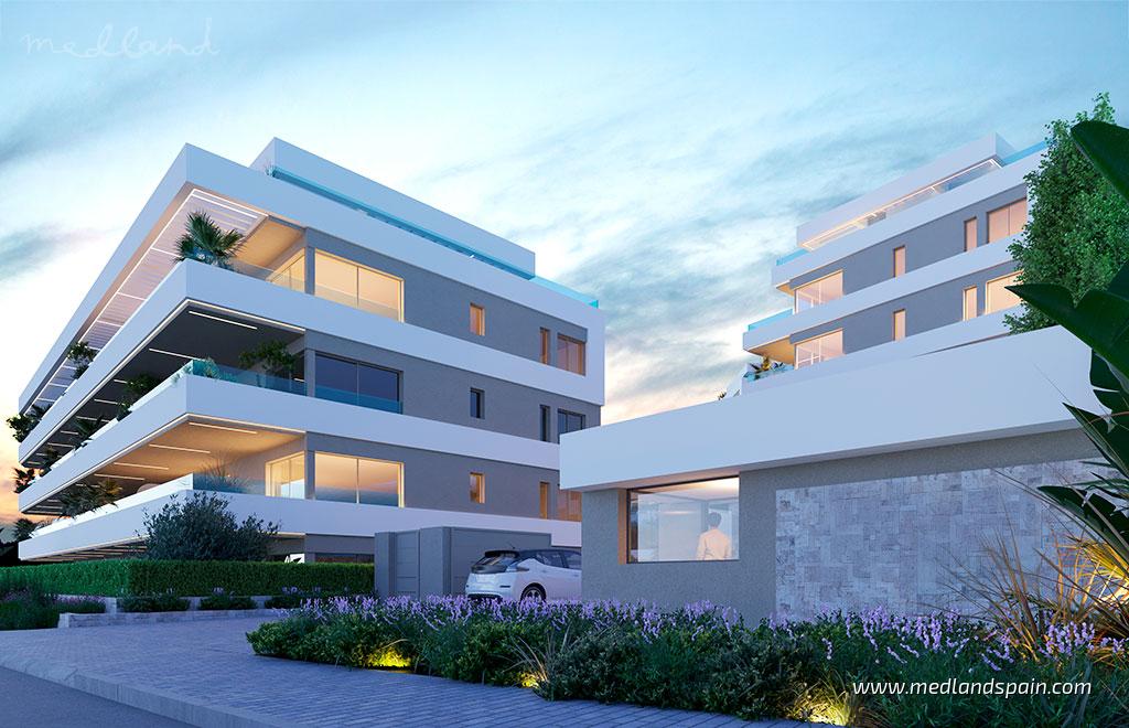 Appartamento a Mijas Costa, Malaga, Spagna 3 camere da letto, 135 mq. N° 151233