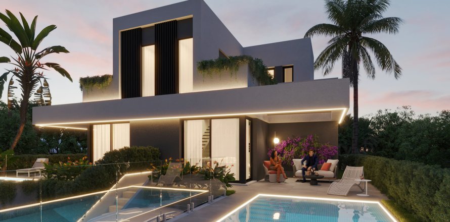 Willa w Finestrat, Alicante, Hiszpania 6 sypialni, 322 mkw. nr 164057