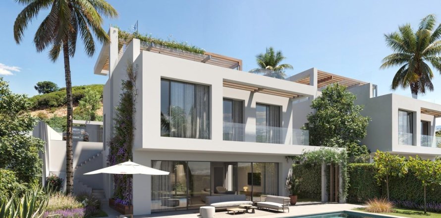 Villa i Casares, Malaga, Spanien 4 sovrum, 270 kvm. Nr. 173551