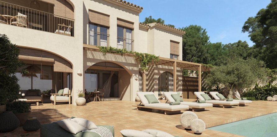 Villa en Benissa, Alicante, España 4 dormitorios, 300 m2 No. 173554