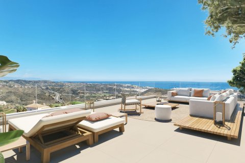 Penthouse w Mijas, Malaga, Hiszpania 2 sypialnie, 86 mkw. nr 162781 – zdjęcie 5