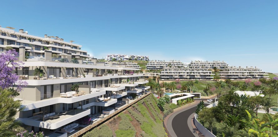 Penthouse w Mijas, Malaga, Hiszpania 2 sypialnie, 86 mkw. nr 162781