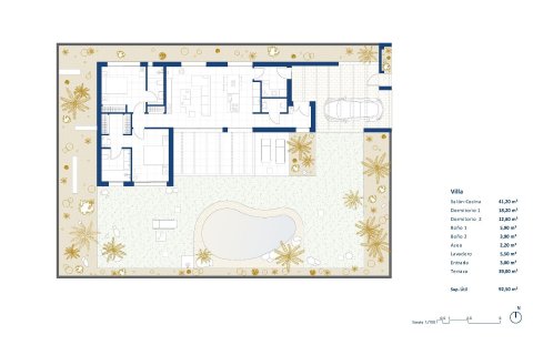 Villa pārdošanā Banos Y Mendigo, Murcia, Spānijā 2 istabas, 115 m2 Nr. 112689 - attēls 19
