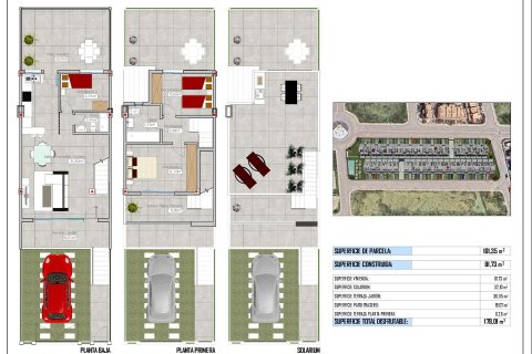 Продажа таухауса Кокс, Аликанте, Испания 3 спальни, 81м2 №112691 - фото 26