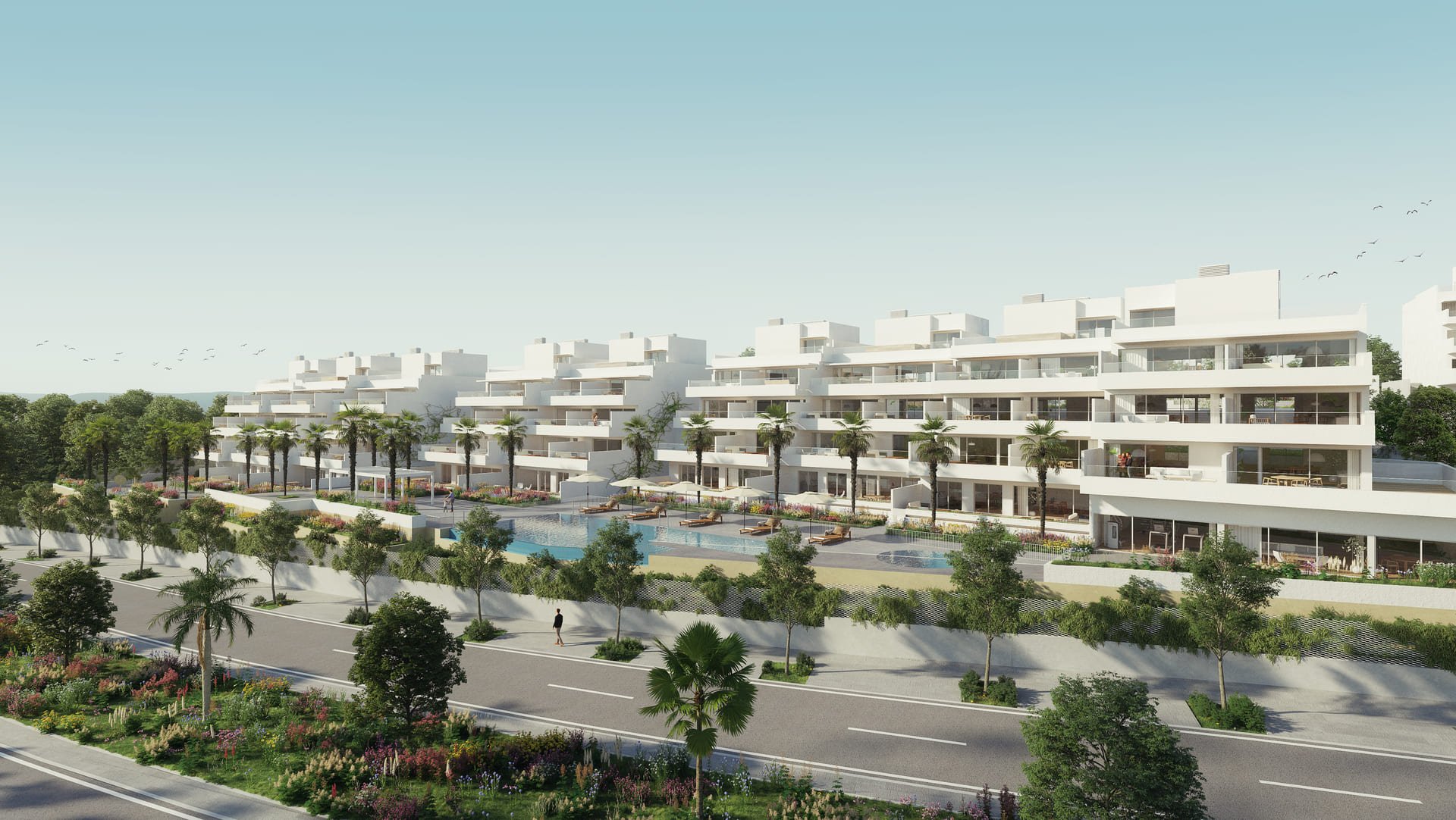 Appartamento a Estepona, Malaga, Spagna 2 camere da letto, 81 mq. N° 148196