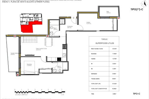 Wohnung zum Verkauf in Alicante, Spanien 2 Schlafzimmer, 93 m2 Nr. 187341 - Foto 28