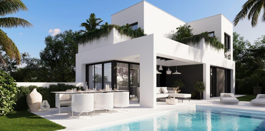 Villa in Finestrat, Alicante, Spain 3 bedrooms, 244 sq.m. No. 165526