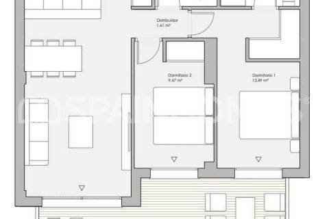 Appartamento in vendita a Mijas, Malaga, Spagna 2 camere da letto, 111 mq. N° 146454 - foto 7