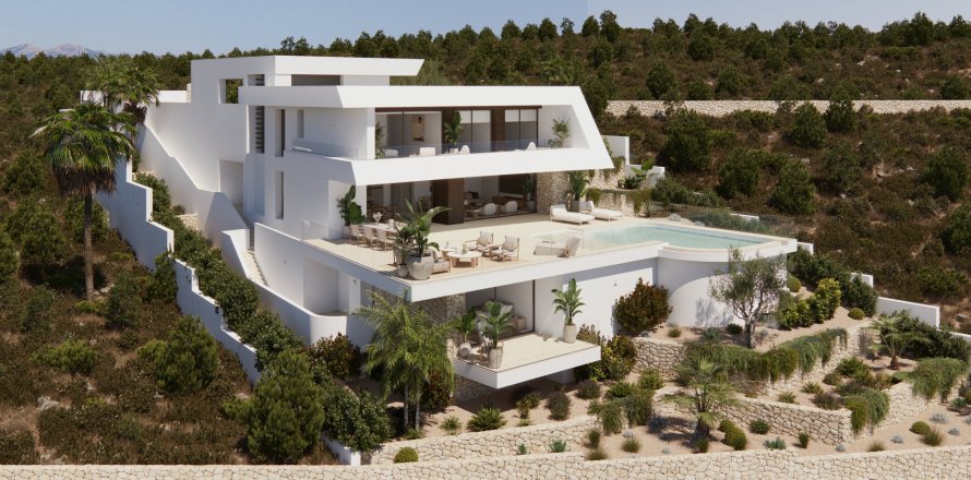 Villa a Benitachell, Alicante, Spagna 4 camere da letto, 761 mq. N° 194558