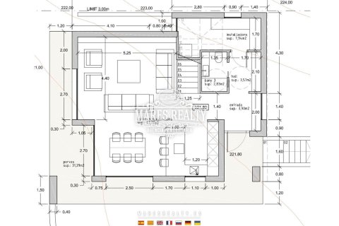 Villa en venta en Lloret de Mar, Gerona, España 3 dormitorios, 170 m2 No. 168694 - foto 8