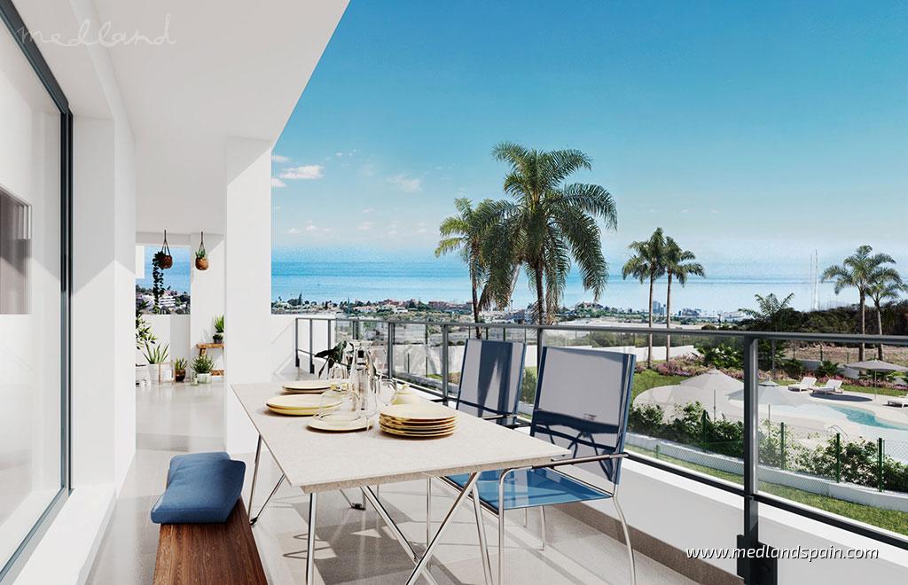 Apartamento en Estepona, Málaga, España 3 dormitorios, 137 m2 No. 182605