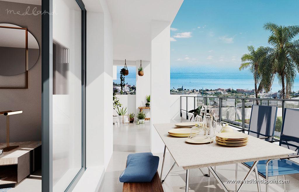Apartamento en Estepona, Málaga, España 3 dormitorios, 137 m2 No. 182605